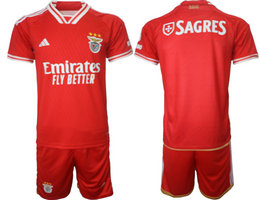 SL Benfica 2023-24 Home Soccer Club Jersey