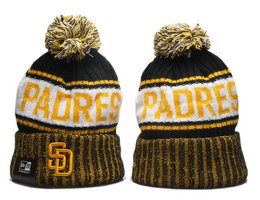 San Diego Padres MLB Knit Beanie Hats YP 3