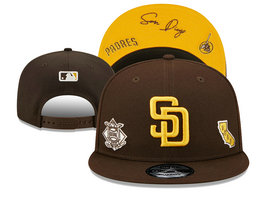 San Diego Padres MLB Snapbacks Hats YD 2023