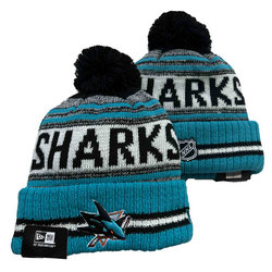 San Jose Sharks NHL Knit Beanie Hats YD 2