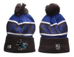 San Jose Sharks NHL Knit Beanie Hats YP 1.2