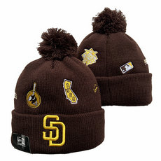 San diego Padres MLB Knit Beanie Hats YD 1