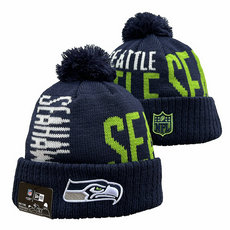 Seattle Seahawks NFL Knit Beanie Hats YD 11