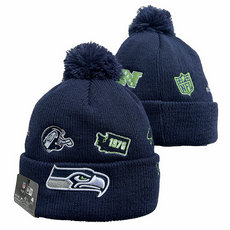 Seattle Seahawks NFL Knit Beanie Hats YD 14