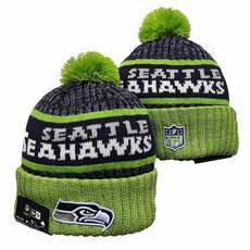 Seattle Seahawks NFL Knit Beanie Hats YD 18