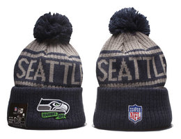 Seattle Seahawks NFL Knit Beanie Hats YP 6