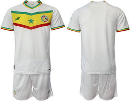 Senegal Blank Home 2022 World Cup National Soccer Jersey