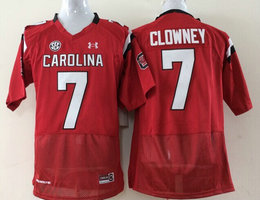 South Carolina Gamecock #7 Javedeon Clowney College Football Jersey Red