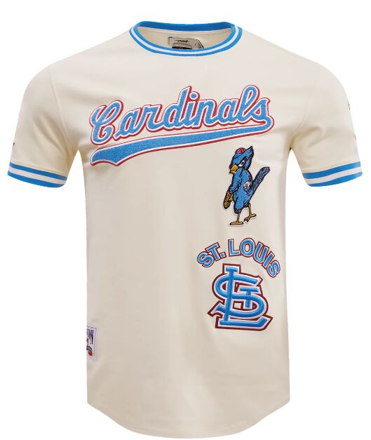St.Louis Cardinals Cream Retro Classic CLASSIC TEE jersey