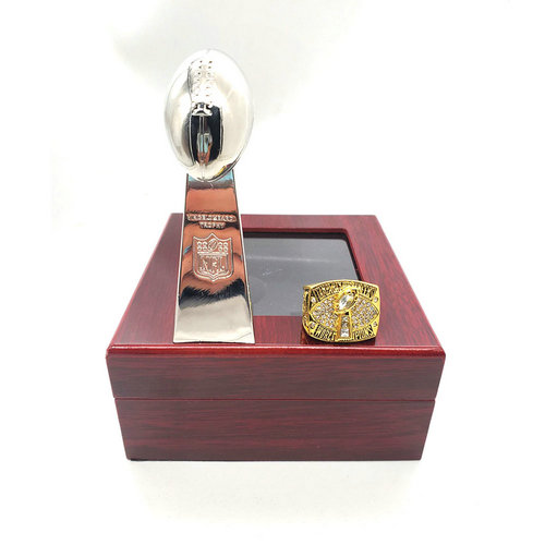Tampa Bay Buccaneers 2002 NFL one ring + one trophy set