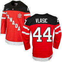 Team Canada #44 Marc-Edouard Vlasic Red 100th Anniversary Authentic Stitched NHL Jerseys