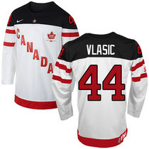 Team Canada #44 Marc-Edouard Vlasic White 100th Anniversary Authentic Stitched NHL Jerseys