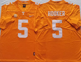 Tennessee Volunteers #5 Hendon Hooker Orange Stitched NCAA College Football Jersey