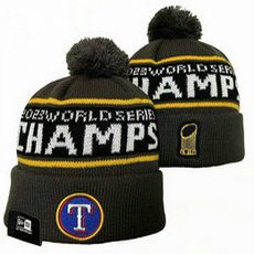 Texas Rangers MLB Knit Beanie Champions Hats YD 1