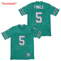 The Movie Ace Ventura #5 Ray Finkle Green Throwback Football Jersey