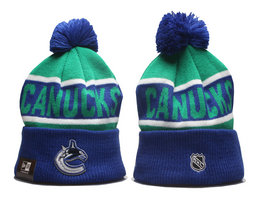 Vancouver Canucks NHL Knit Beanie Hats YP 1.2