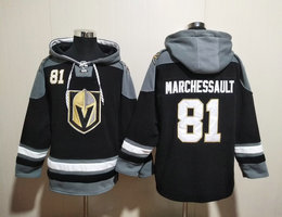 Vegas Golden Knights #81 Jonathan Marchessault Black All Stitched Hooded Sweatshirt