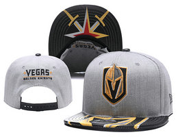 Vegas Golden Knights NHL Snapbacks Hats YD 004