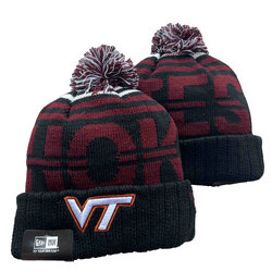 Virginia Tech Hokies NCAA Knit Beanie Hats 1