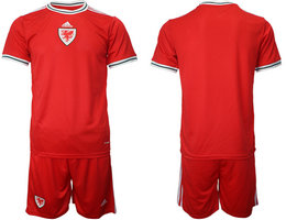 Wales home Blank 2022 World Cup National Soccer Jersey
