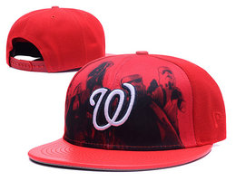 Washington Nationals MLB Snapbacks Hats YS 02