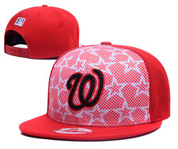 Washington Nationals MLB Snapbacks Hats YS 03