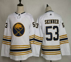Women's Adidas Buffalo Sabres #53 Jeff Skinner 50th anniversary Authentic Stitched NHL Jersey
