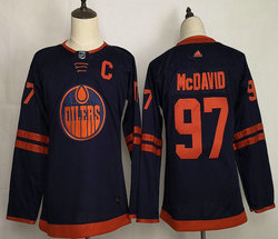 Women's Adidas Edmonton Oilers #97 Connor McDavid 2019 Classic Authentic Stitched NHL jersey