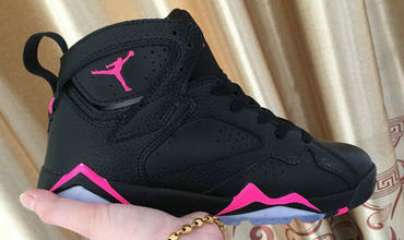 Women's Jordan 7(VII) Air Black Basketball shoes size 36-40