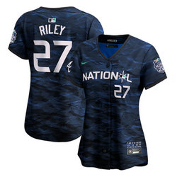 Women's Nike Atlanta Braves #27 Austin Riley 2023 All-Star Stitched Baseball Jersey