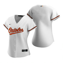 Women's Nike Baltimore Orioles #Blank White Authentic Stitched MLB Jersey
