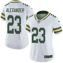 Women's Nike Green Bay Packers #23 Jaire Alexander White Vapor Untouchable Limited Authentic Stitched NFL Jersey