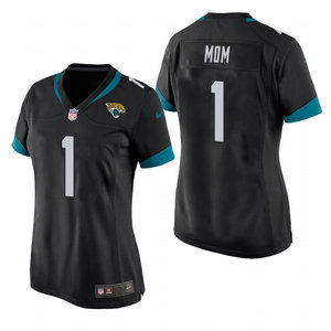 Women's Nike Jacksonville Jaguars #1 Dad Black 2021 Mother's Day Authentic Stitched NFL Jersey