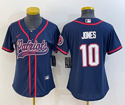 Women's Nike New England Patriots #10 Josh Gordon Navy Blue Joint Authentic Stitched baseball jersey