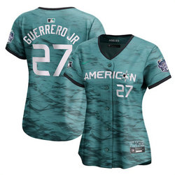 Women's Nike Toronto Blue Jays #27 Vladimir Guerrero Jr. Royal 2023 All-Star Stitched Baseball Jersey