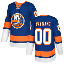 Youth Adidas New York Islanders Customized Royal Blue Home Authentic Stitched NHL Jersey