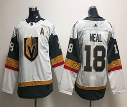 Youth Adidas Vegas Golden Knights #18 James Neal White Authentic Stitched NHL jersey