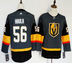 Youth Adidas Vegas Golden Knights #56 Erik Haula Gray Authentic Stitched NHL jersey