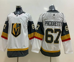 Youth Adidas Vegas Golden Knights #67 Max Pacioretty White Authentic Stitched NHL jersey