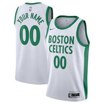 Youth Customized Nike Boston Celtics White 2020-21 City Authentic Stitched NBA jersey.jpg