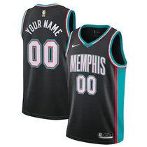 Youth Customized Nike Memphis Grizzlies Black 2020-21 Hardwood Classics Authentic Stitched NBA jersey.jpg