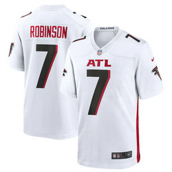 Youth Nike Atlanta Falcons #7 Bijan Robinson White Vapor Untouchable Authentic Stitched NFL Jerseys