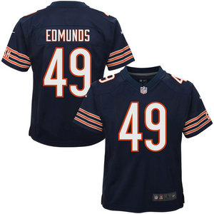 Youth Nike Chicago Bears #49 Tremaine Edmunds Blue Vapor Untouchable Authentic Stitched NFL Jersey