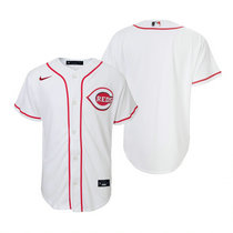 Youth Nike Cincinnati Reds #Blank White Authentic Stitched MLB Jersey