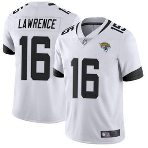 Youth Nike Jacksonville Jaguars #16 Trevor Lawrence White 2021 NFL Draft Vapor Untouchable Limited Jersey