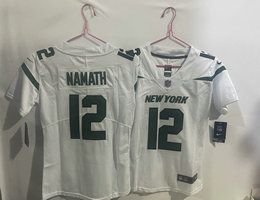Youth Nike New York Jets #12 Joe Namath White Vapor Untouchable Authentic Stitched NFL Jersey