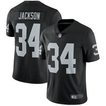 Youth Nike Oakland Raiders #34 Bo Jackson Black Vapor Untouchable Authentic Stitched NFL jersey