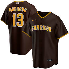 Youth Nike San Diego Padres #13 Manny Machado Brown Authentic Stitched MLB Jersey
