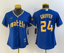 Youth Nike Seattle Mariners #24 Ken Griffey 2023 City Authentic Stitched MLB jersey