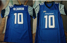 st.louis Battlehawks #10 McCarron Blue jersey